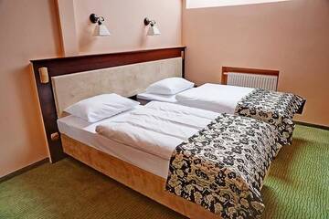 Фото номера Двухместный номер с 1 кроватью или 2 отдельными кроватями Отель Hotel Jedlinka г. Едлина-Здруй 5